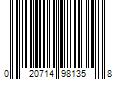 Barcode Image for UPC code 020714981358