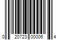 Barcode Image for UPC code 020723000064