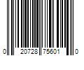 Barcode Image for UPC code 020728756010