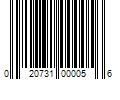 Barcode Image for UPC code 020731000056