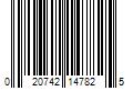 Barcode Image for UPC code 020742147825