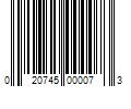 Barcode Image for UPC code 020745000073