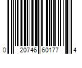 Barcode Image for UPC code 020746601774