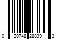 Barcode Image for UPC code 020748288393