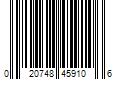 Barcode Image for UPC code 020748459106