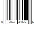 Barcode Image for UPC code 020748460256