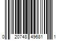 Barcode Image for UPC code 020748496811