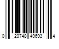 Barcode Image for UPC code 020748496934