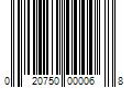 Barcode Image for UPC code 020750000068