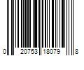 Barcode Image for UPC code 020753180798