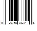 Barcode Image for UPC code 020768782246