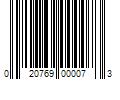 Barcode Image for UPC code 020769000073