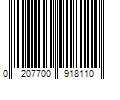 Barcode Image for UPC code 0207700918110