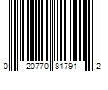 Barcode Image for UPC code 020770817912