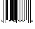 Barcode Image for UPC code 020776000066