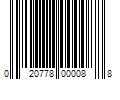 Barcode Image for UPC code 020778000088