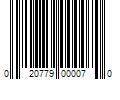 Barcode Image for UPC code 020779000070