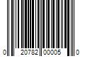 Barcode Image for UPC code 020782000050