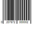 Barcode Image for UPC code 0207872000002