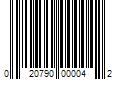 Barcode Image for UPC code 020790000042