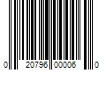 Barcode Image for UPC code 020796000060