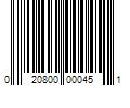 Barcode Image for UPC code 020800000451