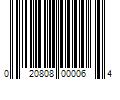 Barcode Image for UPC code 020808000064