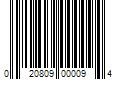 Barcode Image for UPC code 020809000094