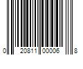 Barcode Image for UPC code 020811000068