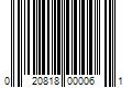 Barcode Image for UPC code 020818000061