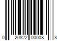 Barcode Image for UPC code 020822000088