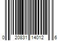 Barcode Image for UPC code 020831140126