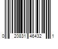 Barcode Image for UPC code 020831464321