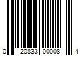 Barcode Image for UPC code 020833000084