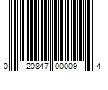 Barcode Image for UPC code 020847000094