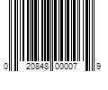 Barcode Image for UPC code 020848000079