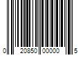 Barcode Image for UPC code 020850000005