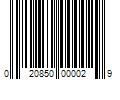 Barcode Image for UPC code 020850000029