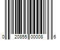 Barcode Image for UPC code 020855000086