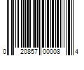 Barcode Image for UPC code 020857000084