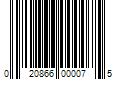 Barcode Image for UPC code 020866000075