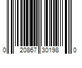 Barcode Image for UPC code 020867301980