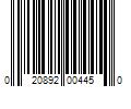 Barcode Image for UPC code 020892004450