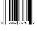 Barcode Image for UPC code 020892012752