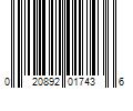 Barcode Image for UPC code 020892017436