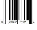 Barcode Image for UPC code 020892023314