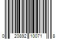 Barcode Image for UPC code 020892100718