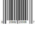 Barcode Image for UPC code 020892200067