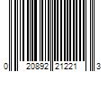 Barcode Image for UPC code 020892212213