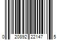 Barcode Image for UPC code 020892221475